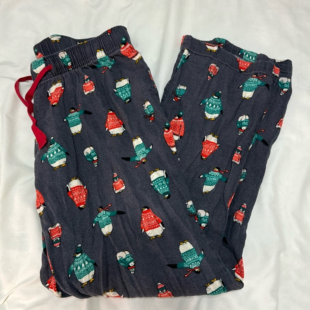 Old Navy Penguin Pajama Bottoms